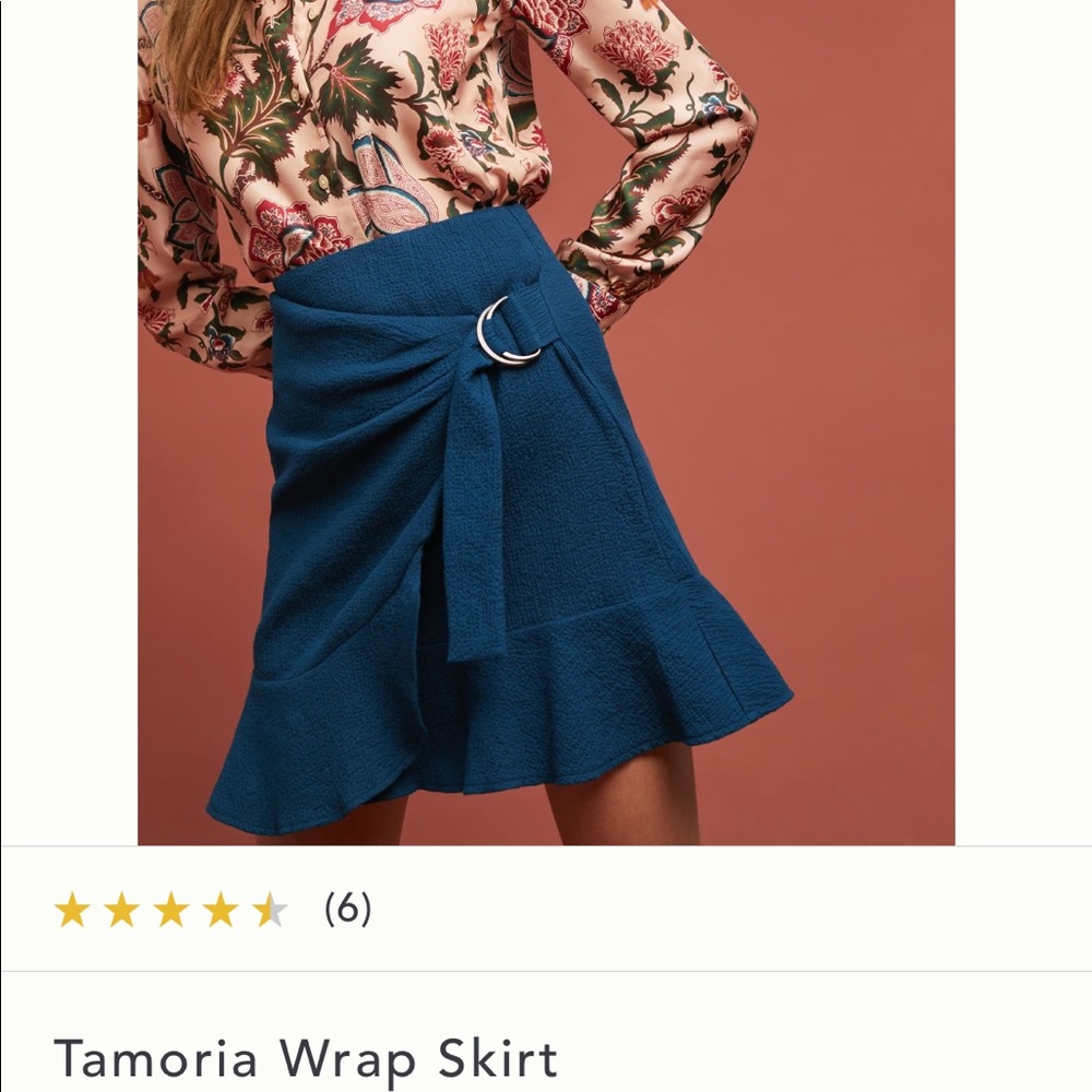 NWT Anthro Wrap Skirt